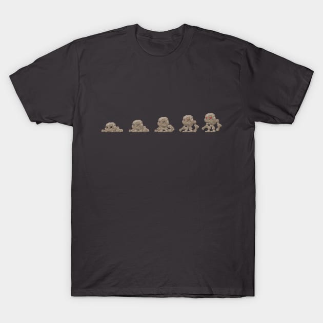 Little Rock Evolution T-Shirt by AV Designs